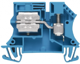 Isolating and measuring isolating terminal block, Busbar connection, 0.5-10 mm², 41 A, 6 kV, blue, 1010880000