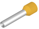 Insulated Wire end ferrule, 6.0 mm², 26 mm/18 mm long, yellow, 9019230000