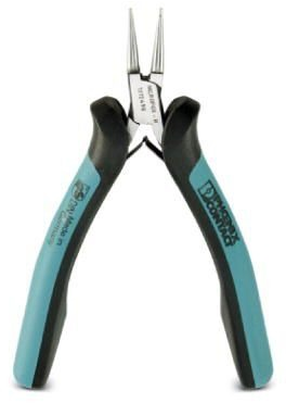 1212490 Phoenix Contact Flat Nose Pliers, Snipe Nose Pliers, Round Nose Pliers, Needle Nose Pliers