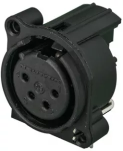 NC4FAH-0 Neutrik XLR Connectors