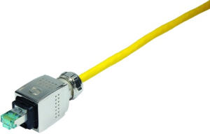 Plug, RJ45, 8 pole, Cat 6A, IDC connection, cable assembly, 09352270401
