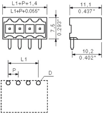 1841740000 Weidmüller PCB Connection Systems Image 3