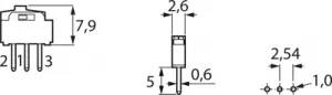 NK236H APEM Slide Switches and Coding Switches
