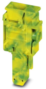 Plug, screw connection, 0.2-6.0 mm², 1 pole, 41 A, 8 kV, yellow/green, 3060814
