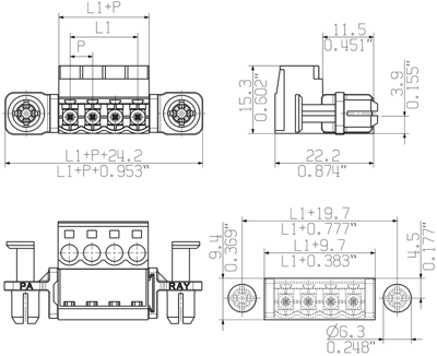 1353570000 Weidmüller PCB Connection Systems Image 2