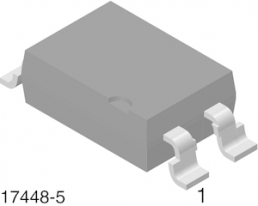 Vishay optocoupler, SMD-4, SFH6156-2T