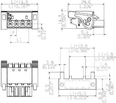 1014140000 Weidmüller PCB Connection Systems Image 3