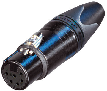 NC6FXX-B Neutrik XLR Connectors