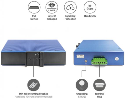 DN-651159 DIGITUS Industrial ethernet switches Image 3