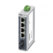 Ethernet switch, unmanaged, 4 ports, 100 Mbit/s, 24 VDC, 2891028