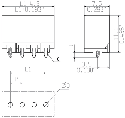 1842450000 Weidmüller PCB Connection Systems Image 2