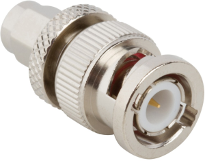 Coaxial adapter, 50 Ω, SMA plug to BNC plug, straight, 242104