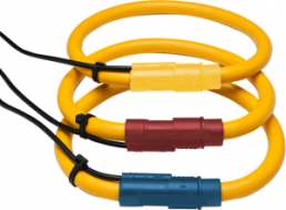 Current clamp probes, 1200 A, red/yellow/blue for PQ3350, PQ3210