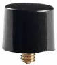 Cap, round, Ø 8 mm, (H) 6.5 mm, black, for pushbutton switch, AT413A