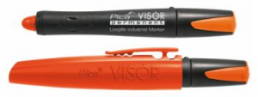 VISOR permanent marker fluo-orange