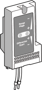 Display module, 24-48 V AC/DC for pressure switch XMLA, XMLZA024