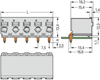 2092-3353 WAGO PCB Connection Systems Image 2