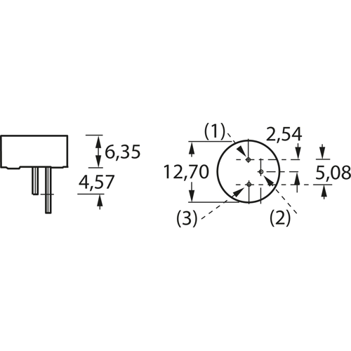 93PR20KLF BI Technologies Trimmer Potentiometers Image 2