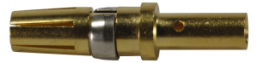 Spring contact, 1.5 mm², AWG 16, crimp connection, noble metal, 09030006213