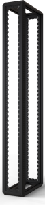 47 U cabinet rack, (H x W x D) 2200 x 600 x 300 mm, steel, black gray, 20630-262