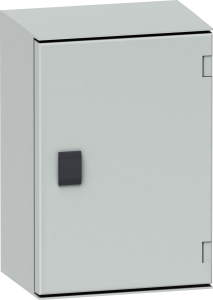 Control cabinet, (H x W x D) 310 x 215 x 160 mm, IP66, ABS/polycarbonate, light gray, NSYPLM32BG
