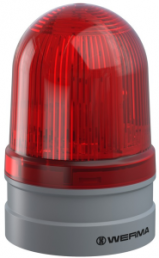 LED surface mounted luminaire TwinFLASH, Ø 85 mm, red, 12-24 V AC/DC, IP66