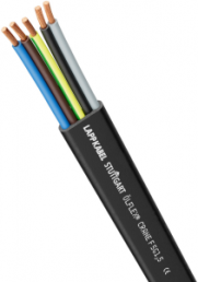 Rubber Flat cable ÖLFLEX CRANE F 10 G 1.5 mm², unshielded, black