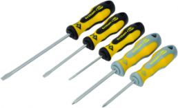 Screwdriver kit, PH1, PH2, 4 mm, 5.5 mm, 6.5 mm, Phillips/slotted, T4726