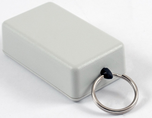 ABS miniature enclosure, (L x W x H) 60 x 35 x 20 mm, light gray (RAL 7035), IP54, 1551HRGY