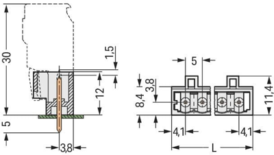 721-171/046-000 WAGO PCB Connection Systems Image 2