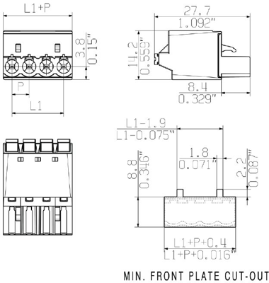 1211840000 Weidmüller PCB Connection Systems Image 3
