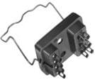 Retaining clip for comb relay, 1393824-8