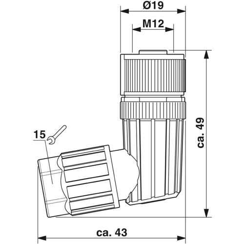 1072547 Phoenix Contact Sensor-Actuator Connectors Image 5