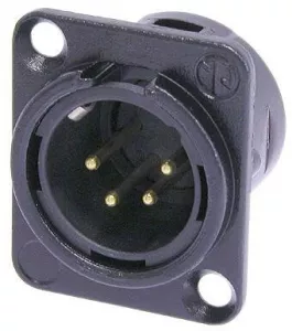 NC4MD-L-B-1 Neutrik XLR Connectors