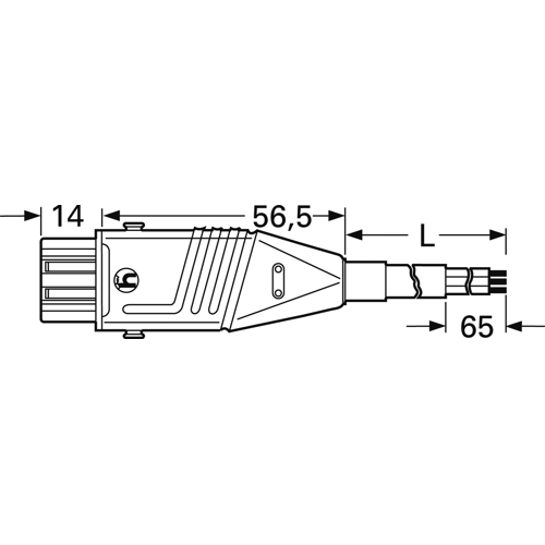 932187015 Hirschmann Automation and Control Power Cords Image 2