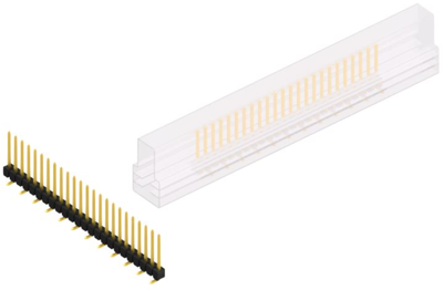 SL10SMD10424GSM Fischer Elektronik PCB Connection Systems