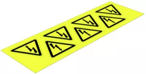 1700550001 Weidmüller Inspection labels, plates and tapes