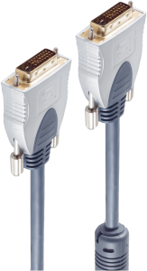 DVI-D plug (24+1) to DVI-D plug (24+1), 10 m, blue, SP77448