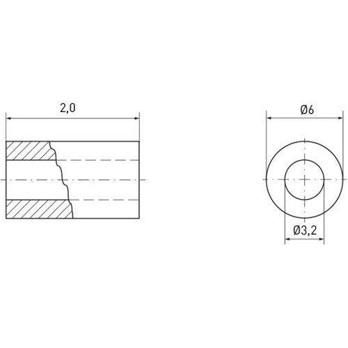 005.53.023 Ettinger Spacer Bolts Image 2