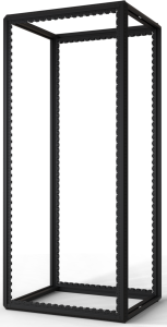 47 U cabinet rack, (H x W x D) 2200 x 800 x 1000 mm, steel, black gray, 20630-120