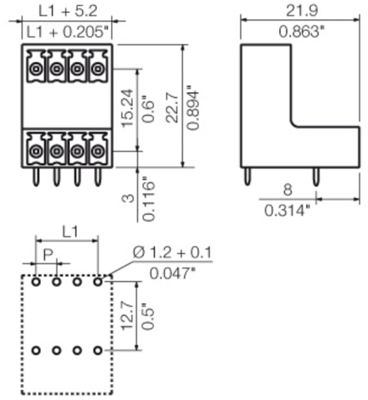 1032330000 Weidmüller PCB Connection Systems Image 2