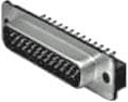 D-Sub connector, 37 pole, standard, straight, press-in connection, 5788458-1