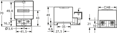 0 891 511 Hengstler Operating hours counter Image 2
