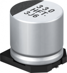 Electrolytic capacitor, 1500 µF, 6.3 V (DC), SMD, Ø 8 mm