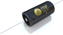 Electrolytic capacitor, 100 µF, 80 V (DC), ±20 %, axial, Ø 10 mm