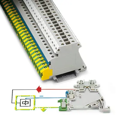 2717029 Phoenix Contact Transfer Modules for Mounting Rail Image 2