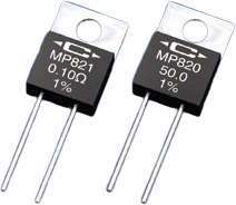 Power metal film resistor, 10 Ω, 20 W, ±1 %