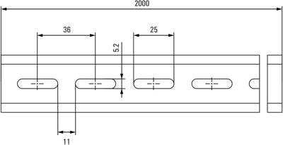 0514500000 Weidmüller DIN Rails Image 3