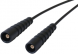 Coaxial Cable, SMB plug (straight) to SMB plug (straight), 50 Ω, RG-174/U, grommet black, 0.25 m