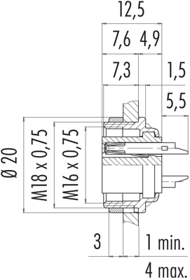 09 0304 89 02 binder Other Circular Connectors Image 2